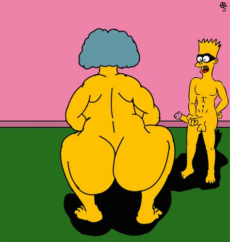 Rule 34 Animated Bart Simpson Cum Cum Pool Cumming Female Masturbation Selma Bouvier Tagme The