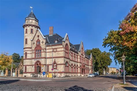 51° 52' 0 north, 12° 39' 0 east. Hauptpostamt in Lutherstadt Wittenberg #2 Foto & Bild ...