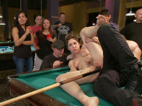 Lily Labeau Gets Played In Raunchy Pool Hall Isis Love