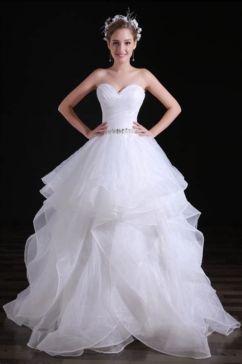 Https://techalive.net/wedding/ruffled Ball Gown Wedding Dress