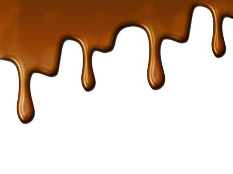 Melted Chocolate Dripping Png Free Food And Beverage Textures For