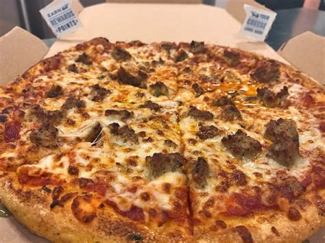 Grab new yorker pizzas for just $17.95/each with this domino's code today! Ordering beef and getting sausage? : Dominos