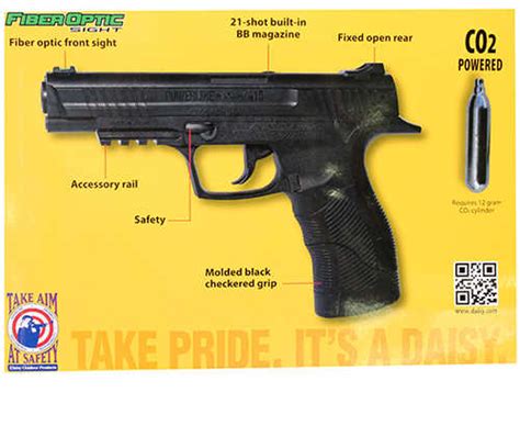 Daisy Outdoor Products Daisy Model 415 Powerline Co2 Pistol Kit 11160041