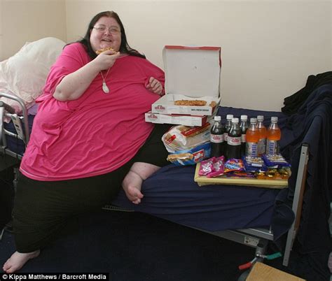 Eating Herself To Death The 42stone 42 Year Old Woman Who Costs Taxpayers £700 Per Week And