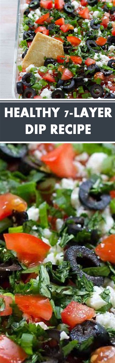 Whisk together the soy sauce. HOW TO MAKE HEALTHY 7-LAYER DIP RECIPE | Healthy dip ...