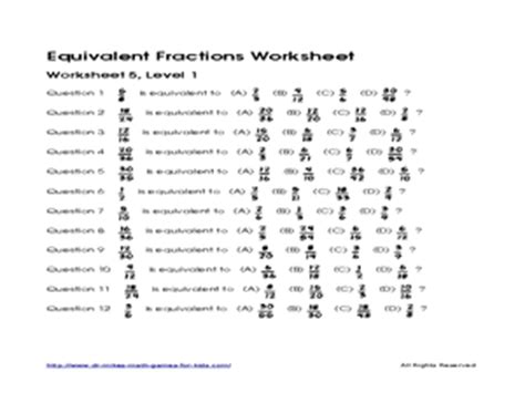 Students recognize that whole numbers can be written as fractions, as exemplified on the number lines module overview 3. Lesson On Equivalent Fractions 4th Grade - math lesson ...