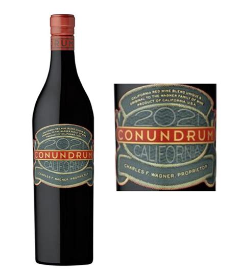 Conundrum Red Blend 2021 A California Classic Buywinesonline