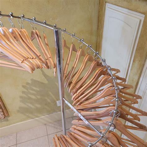 Lot 122 Chrome Spiral Clothing Rack Norcal Online Estate Auctions