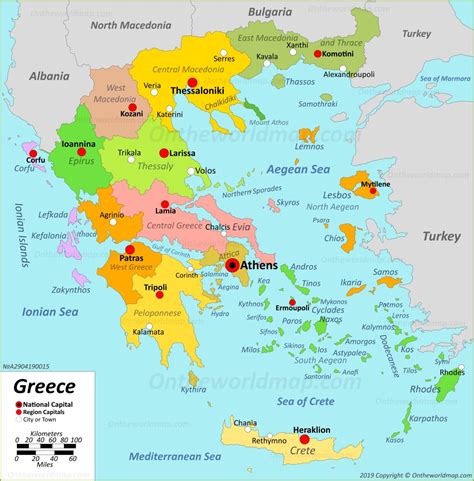 Greece Map Discover Greece With Detailed Maps