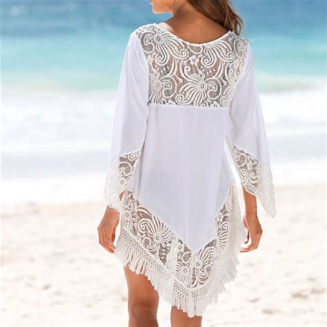 White Lace Pareo Beach Cover Up Simply Adore