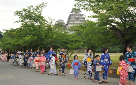 Himeji Yukata Festival Events Visit Himeji Official Travel Guide