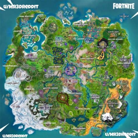 Updated Ultimate Fortnite Map Concept I Added A Few More Things And
