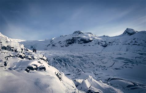 Wallpaper Winter Snow Mountains Iceland Images For Desktop Section