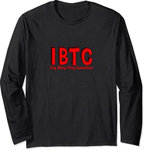 Itty Bitty Titty Committee T Women Small Boobs Ibtc Long Sleeve T