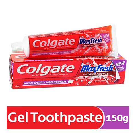 Buy Colgate Max Fresh With Cooling Crystals Red Gel Toothpaste Spicy