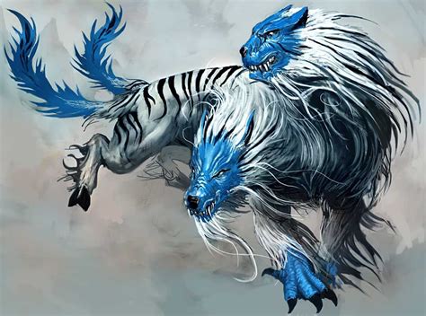 Guild Wars Kekai Kotaki Mythological Creatures Fantasy Creatures