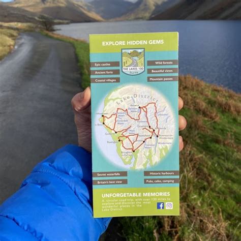 The Lakes 100 Map The Lakes 100 Road Trip