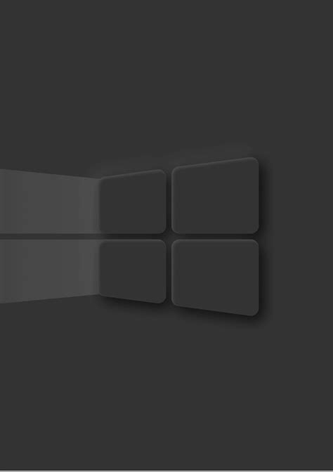 600x851 Windows 10 Dark Mode Logo 600x851 Resolution Wallpaper Hd Hi