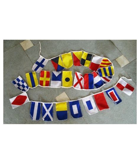 Maybe you would like to learn more about one of these? MARITIME Signal Flags / Flag SET - String of 26 Flag - 8 ...