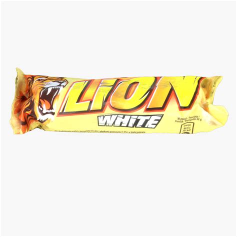 Nestle Lion White Bar 42g 3d Modell 18 Max Free3d