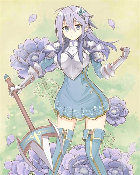 Anemone Flower Knight Girl Image Zerochan Anime Image Board