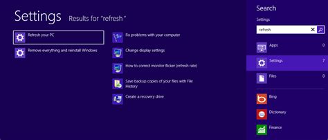 How To Refresh And Reset Windows 8 Operating Systems