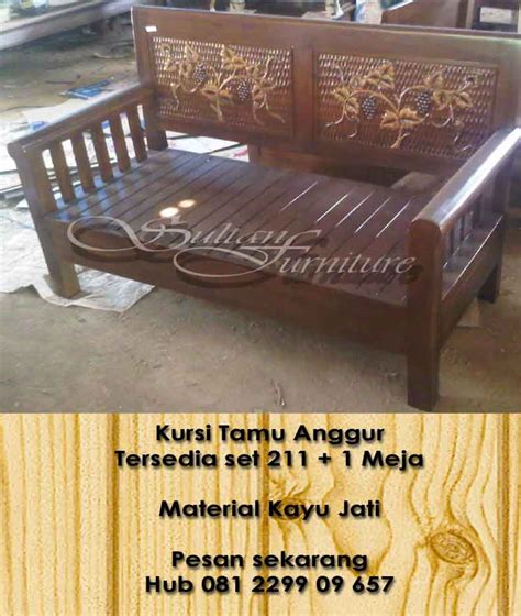 Jual Mebel Jati Kursi Tamu Jati Furniture Dari Jepara Indonesia