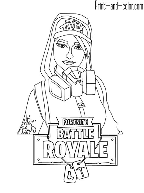 Jules was available via the battle pass during season 13 and could be unlocked at tier 40. Fortnite coloring pages | Print and Color.com
