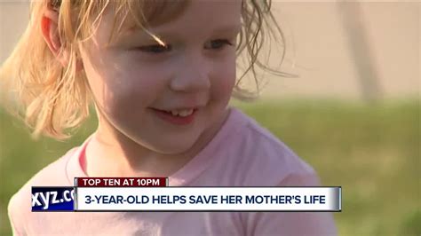 3 Year Old Credited With Saving Mothers Life