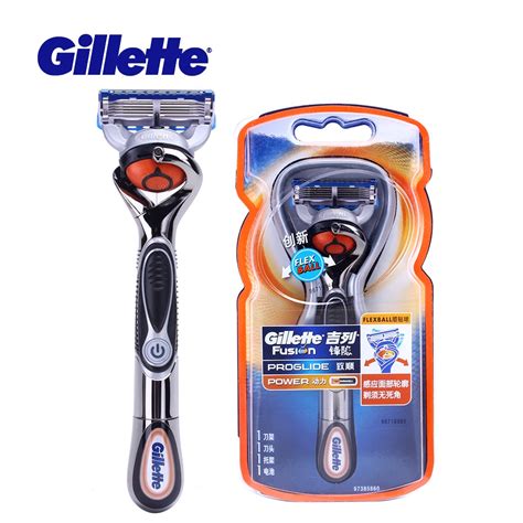 Genuine Gillette Fusion Proglide Flexball Power Razors Men Electric