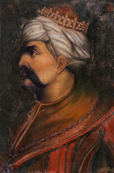 Yavuz Sultan Selim 100x150cm Yağlıboya Portre Osmanli Sultan