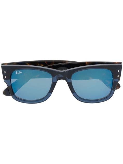 ray ban blue wayfarer sunglasses smart closet