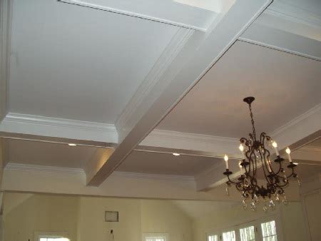 Best painting coffered ceilings type, make another option learn all great way to choose ceiling design by painting the beams or lacunaria and mdf for daily fun facts about painting. Custom painted coffered ceiling.