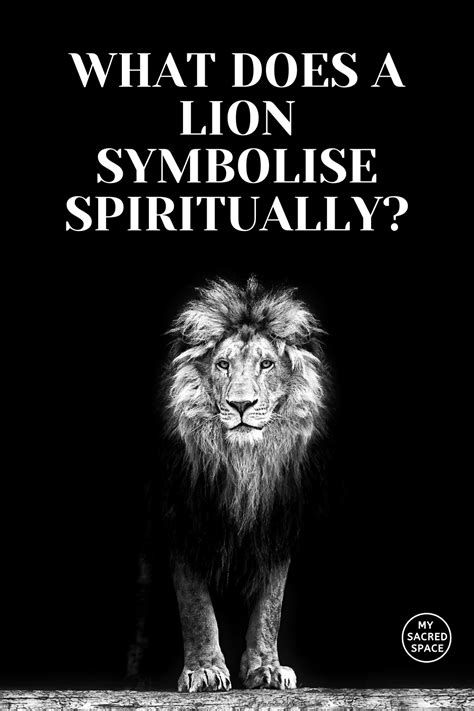 What Do Lioness Spirit Animal And Lion Spirit Animal Mean And Symbolise