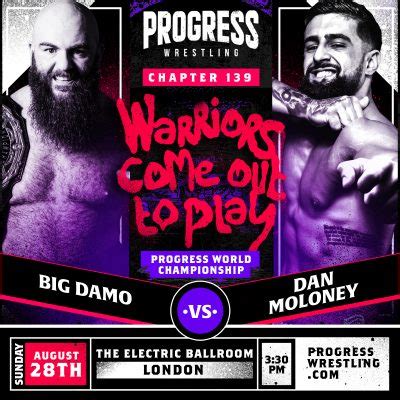DRILLA Dan Moloney PROGRESS Wrestling Watch On Demand PROGRESS PLUS