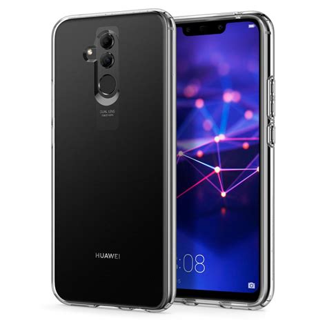 Tikmēr aizmugurējā 20 mpix + 2 mpix atpazīst 22 ainas un piešķir fotogrāfijām māksliniecisku piesitienu ar optisku bokē efektu. Spigen Huawei Mate 20 Lite Case Liquid Crystal - Crystal ...