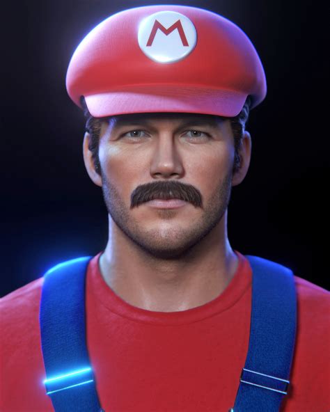 Chris Pratt As Super Mario Finished Projects Blender Artists Community