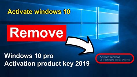 Activate Windows 10 Windows 10 Pro Activation Product Key 2019