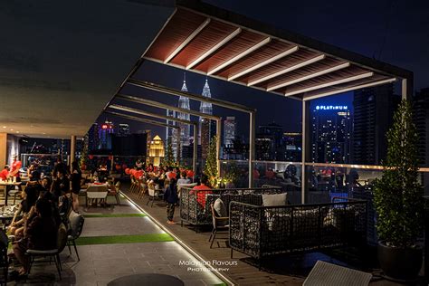 Dinner With Kl View Rooftop 25 Bar And Lounge Hilton Garden Inn Malaysian Flavours