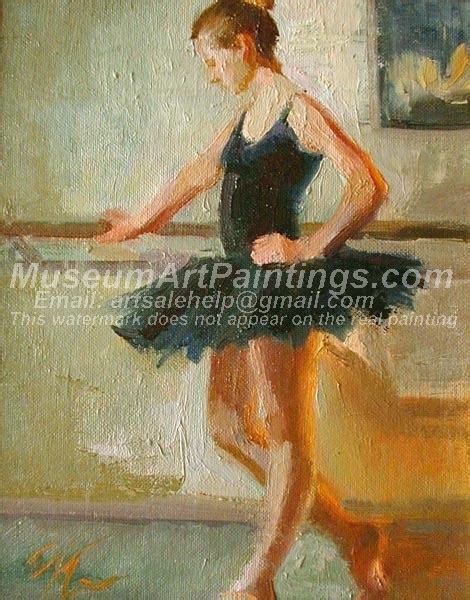 Ballet Oil Painting 067