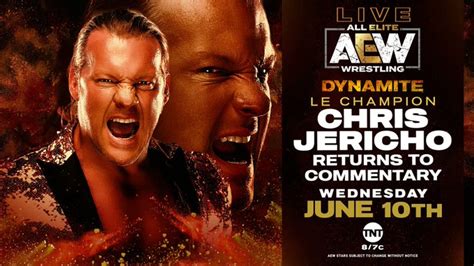 Chris Jericho Returns To Commentary For Next Weeks Aew Dynamite 411mania