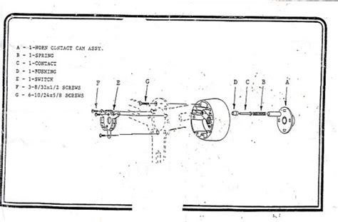 1968 Camaro Steering Column Diagram