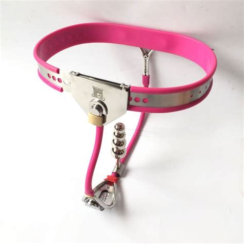 Cable Chastity Belt W Plug Female Pink Dotty After Midnight