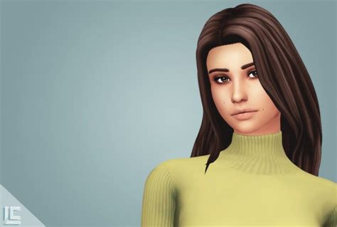 Sims 4 Hairs Littlecrisp Gorgeous And Gorgeous Ombre Hair