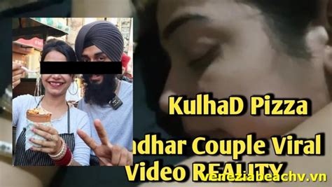 The Whole Story Kulhad Pizza Couple S Statement On Their Viral Leaked Video Venezia Beach