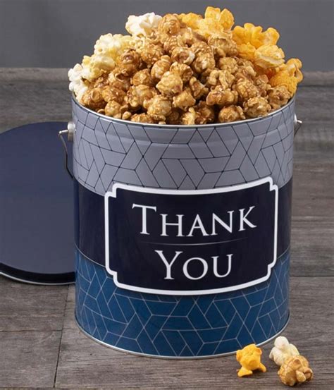 Thank You Butter Popcorn Tin At From You Flowers
