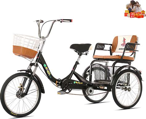 Buy Adult Tricycle Folding 3 Wheel Bike For Women 20 Inch Adult