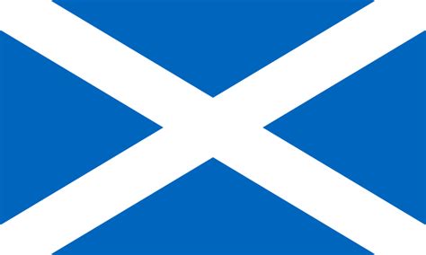 Die flagge von schottland besteht aus einem weißen andreaskreuz (engl. File:Flag of Scotland.svg - Wikimedia Commons