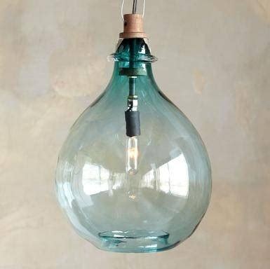 Photos Of Turquoise Glass Pendant Lights Showing Of Photos
