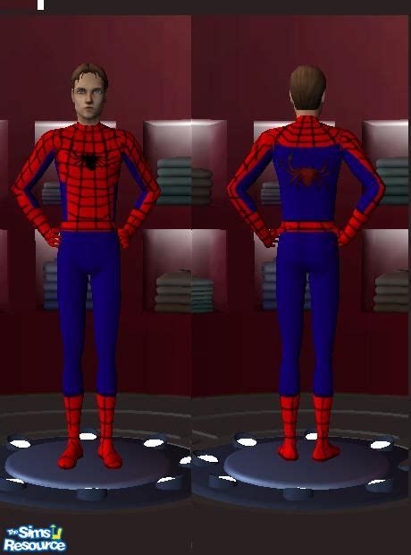 The Sims Resource Spider Man Suit